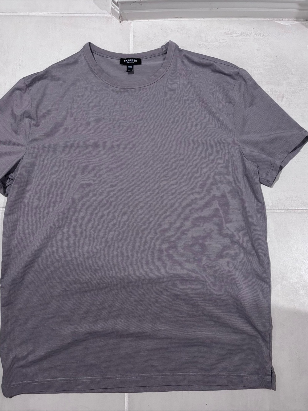 Express Men’s Crew Neck T-Shirt in Gray